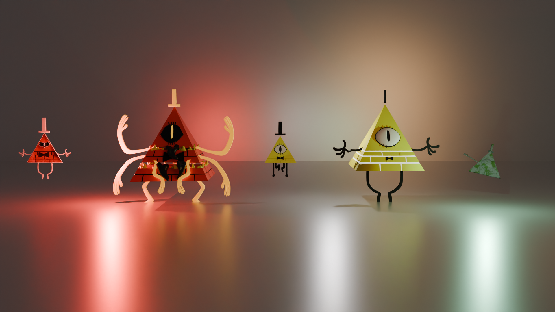 Bill Cipher pack | 5 forms