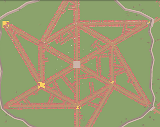 Miniature Medieval City Generator game screenshot