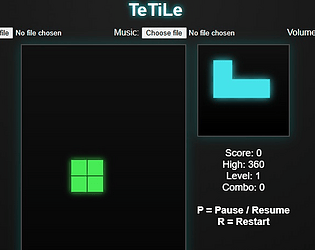 TeTiLe game screenshot