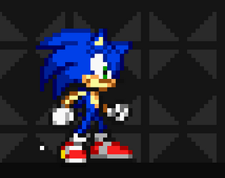 Sonic and the Forgotten emeralds demo 1 game screenshot