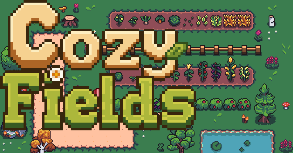 CozyFields - 16x16 Top-Down Pixelart AssetPack