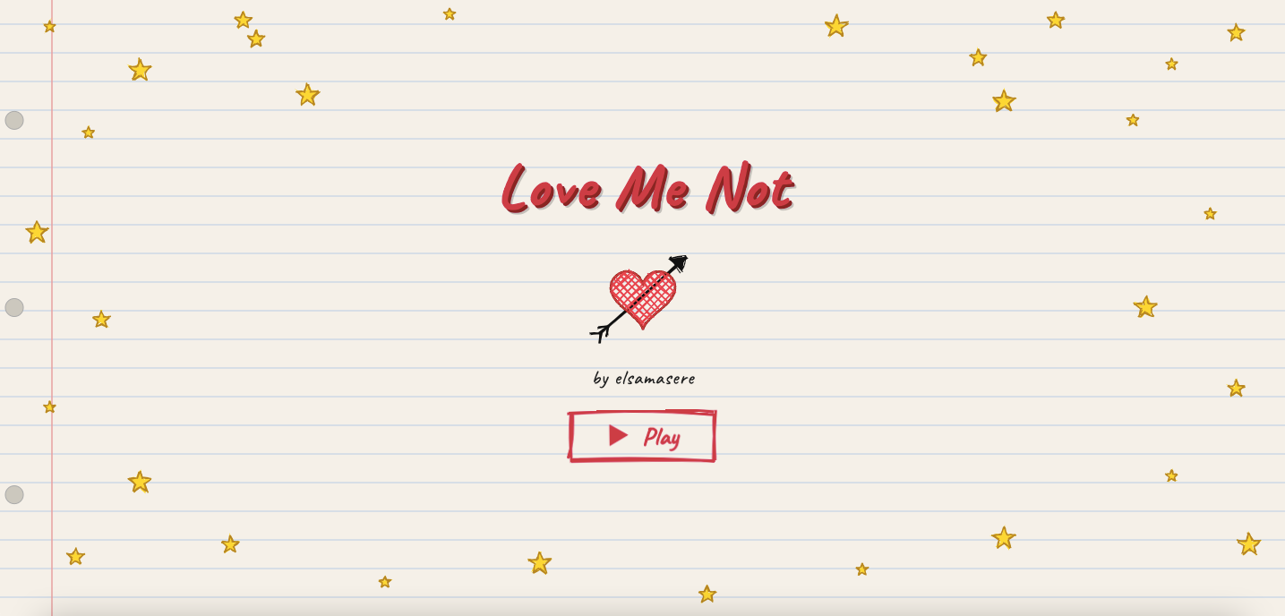 Cover image for Love Me Not