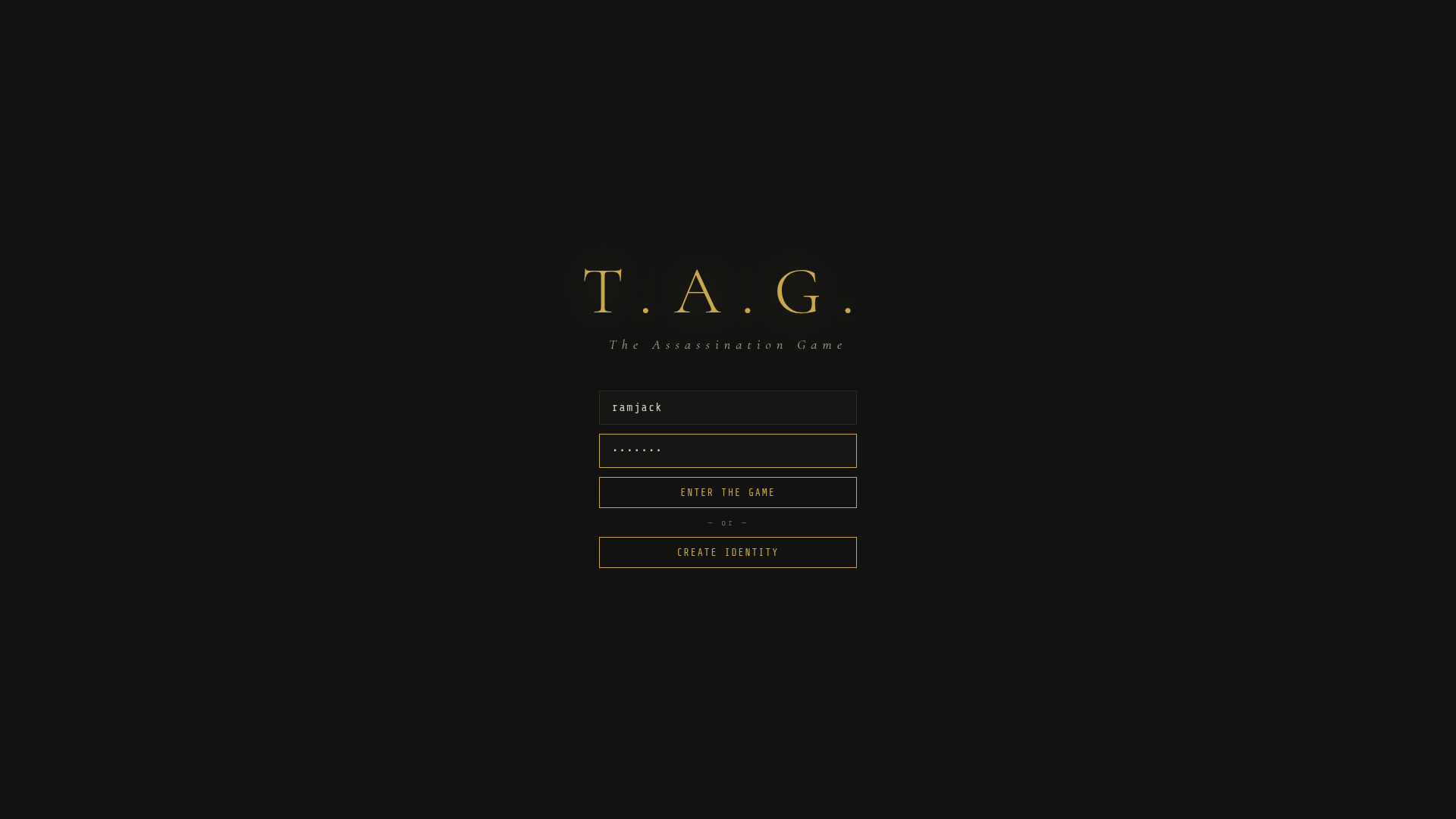 T.A.G. - The Assassination Game