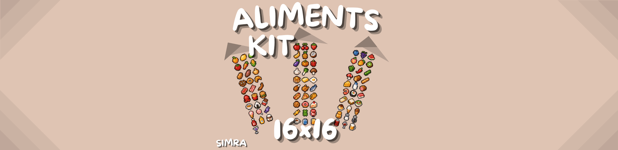 Food Pack [16x16] [88 items]