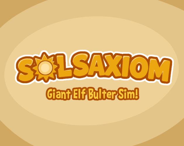Cover image for Solsaxiom: A Giant Elf Bulter Sim