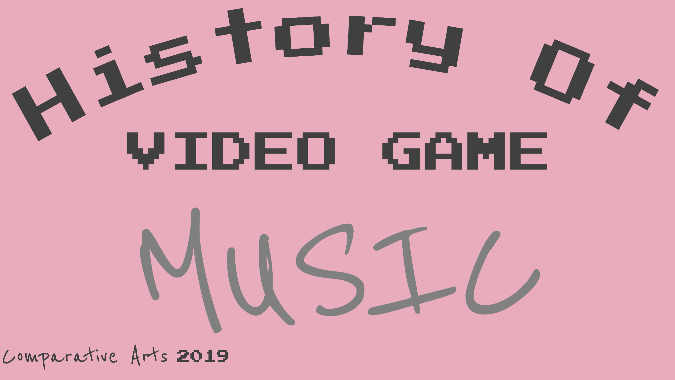 Music in Video Games, A Comparative Arts Project
