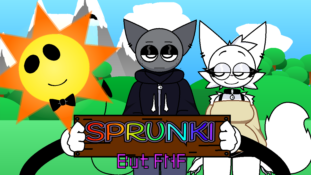 Sprunki Retake human but fnf cover
