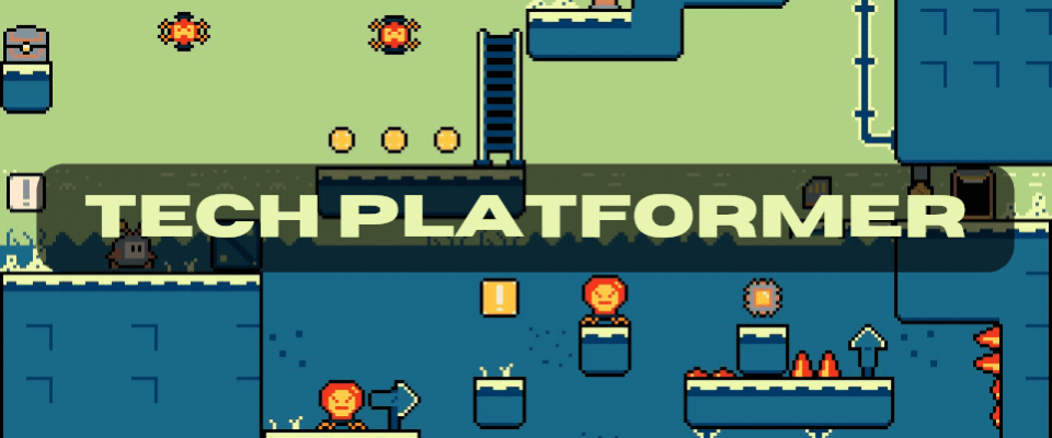 JamKit: Tech Platformer (16x16 Pixel Art)