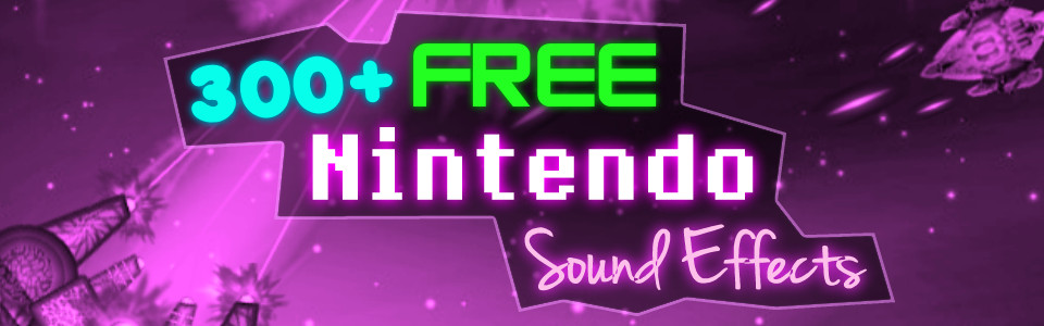 300+ NINTENDO – 8 BIT – VIDEO GAME SOUNDS - FREE