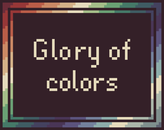 Glory of Colors: Palette pack for Aseprite by SurrealEmber