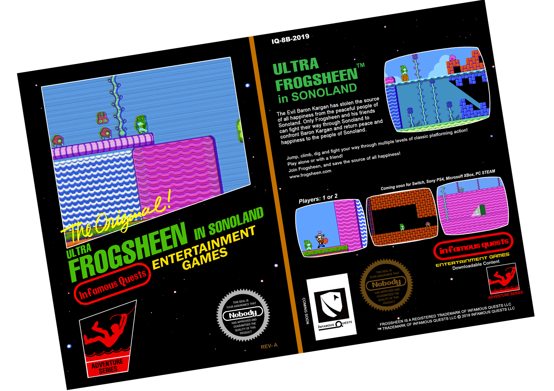 Cover image for Ultra Frogsheen in Sonoland