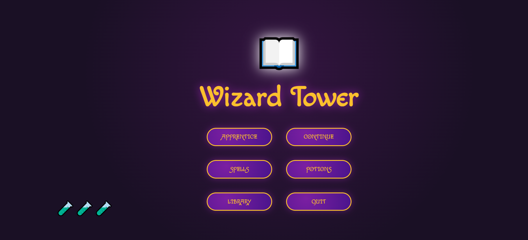 Wizard Tower – Arcane UI