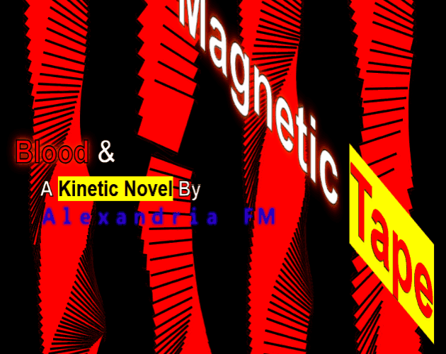 Cover image for Blood & Magnetic Tape