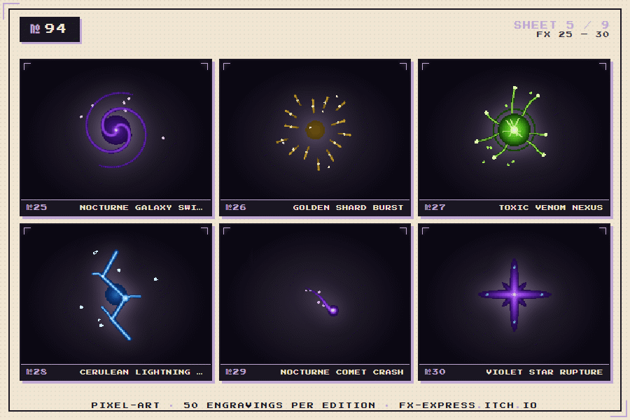 Fx Effects Pixel Art - 256x256 | 128x128 | 64x64 | 32x32 - #94 by FX ...