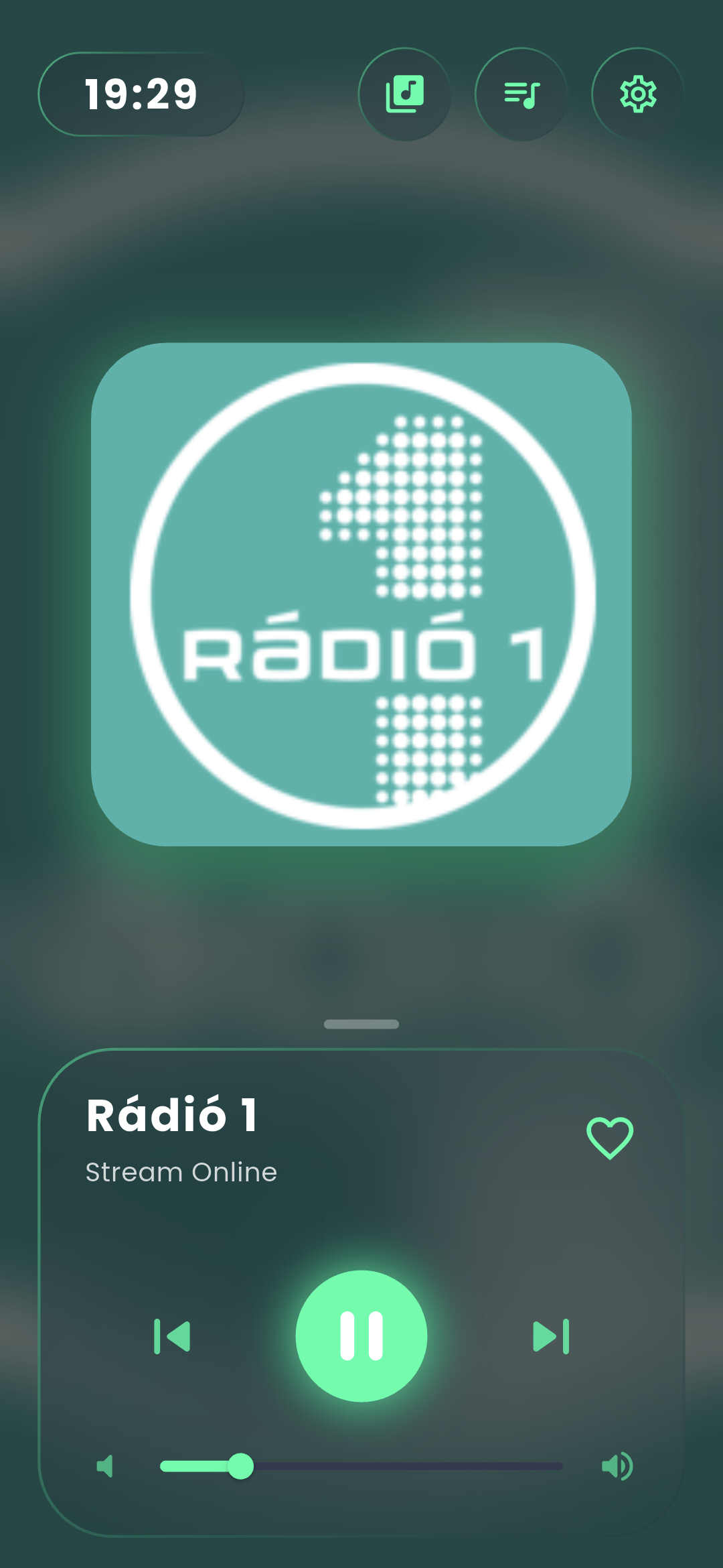 Radiont Zenelejátszó