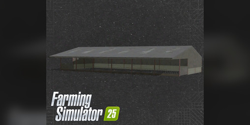 Cover image for FS25 UK 6 BAY BEEF SHED A