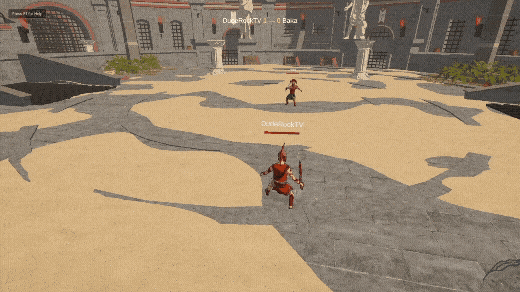 Gladiator 3D combat gif
