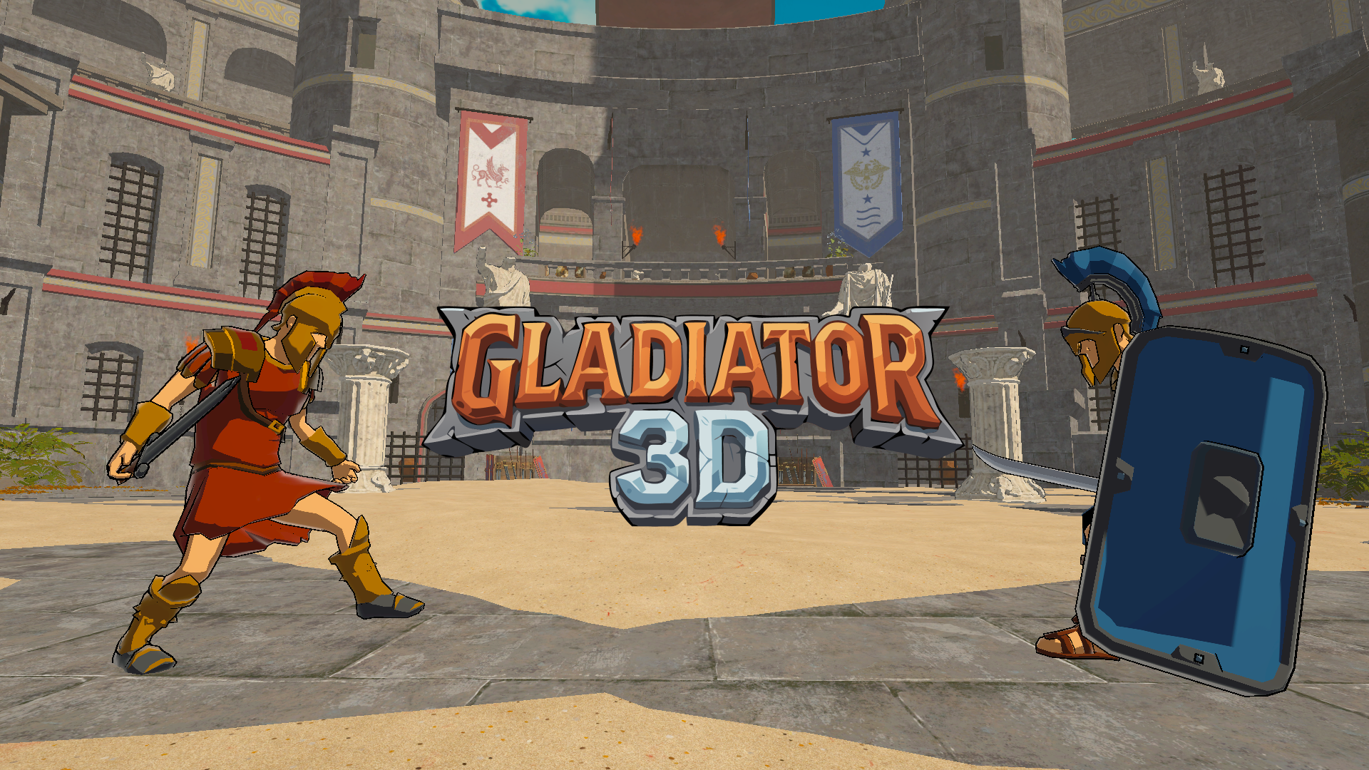 Gladiator 3D - Multiplayer Arena Combat Demo