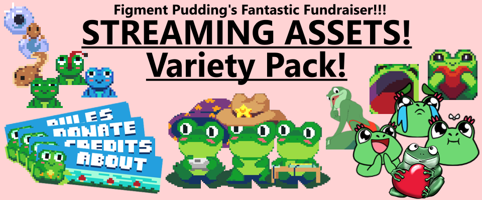 Stream Asset Frogs for Fig's Fundraiser