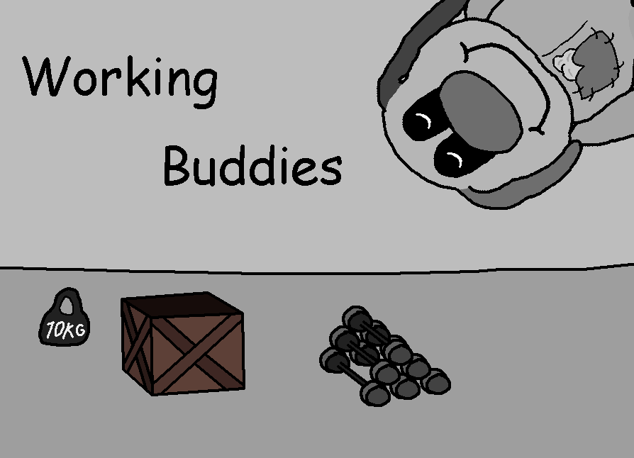 Working out buddies