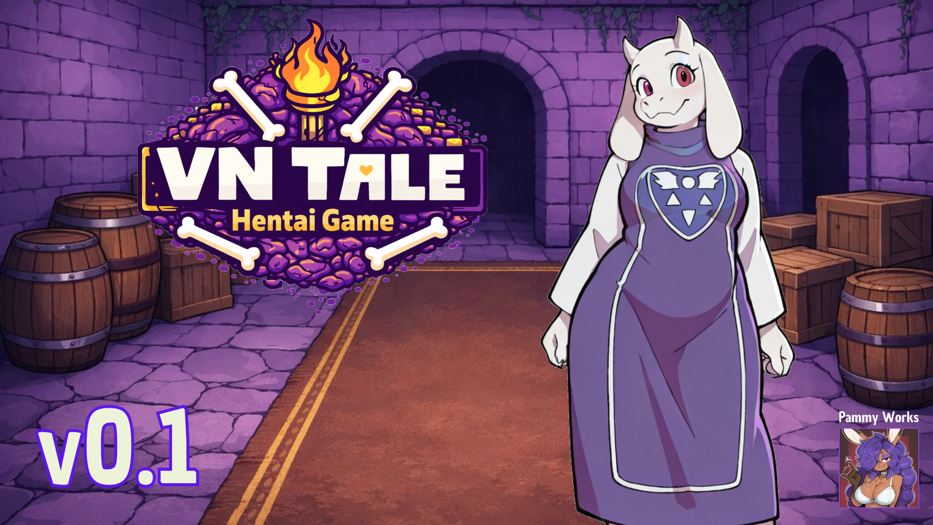 Cover art for VN-Tale v0.1, an adult visual novel by Pammy Works