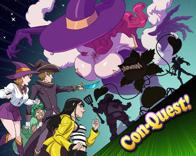 Cover art for Con-Quest! by Cuddle Pit Games — adult visual novel
