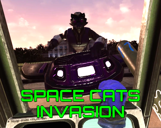 Space Cats Invasion by RaptorByte
