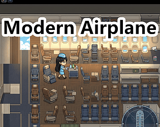 Airplane Interior & Exterior Pixel Art Tileset Pack cover