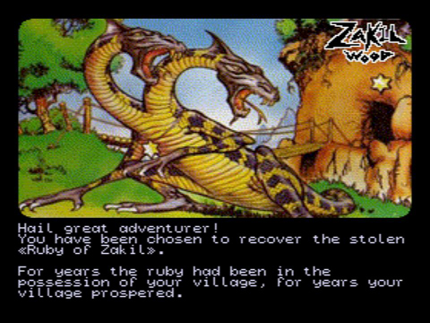 Zakil Wood -MSX2-