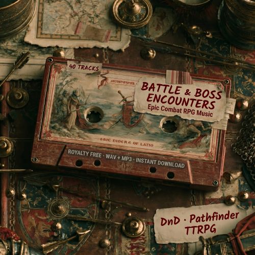 Battle & Boss Encounters RPG — 40 Epic Combat Tracks