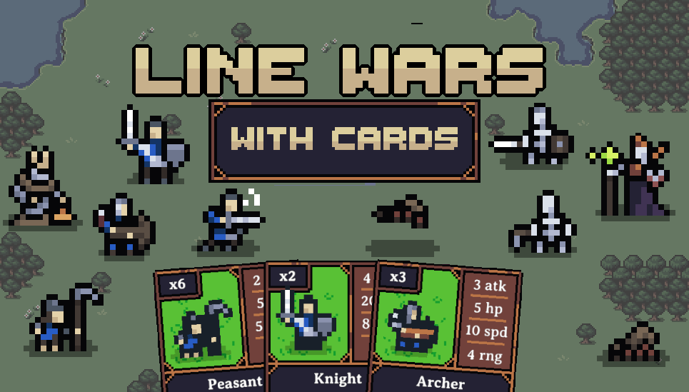 Cover image for Line wars with cards