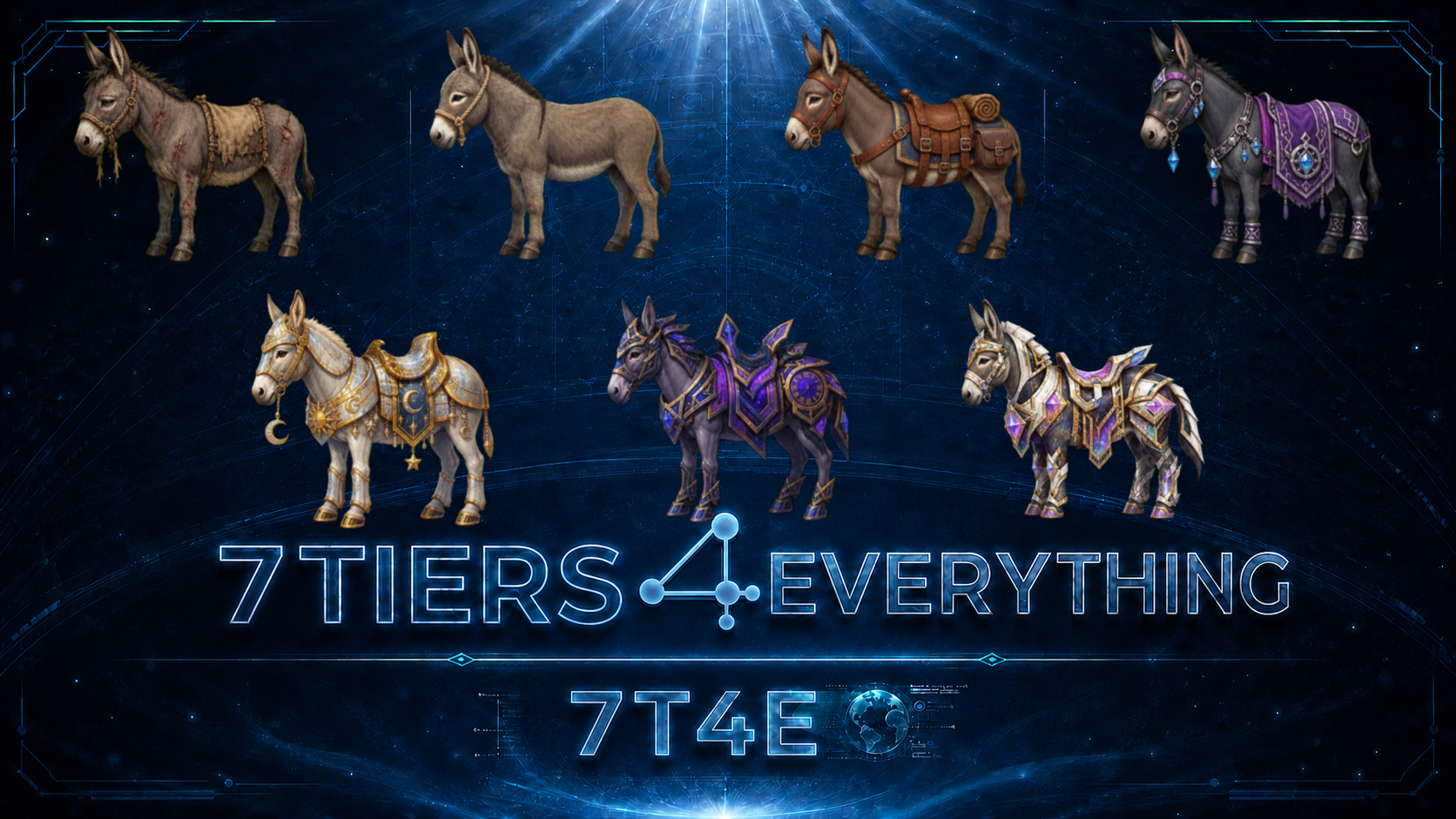 7T4E - Donkeys
