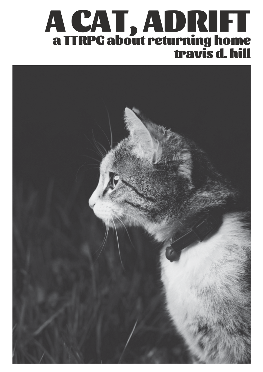 Portada de A Cat, Adrift