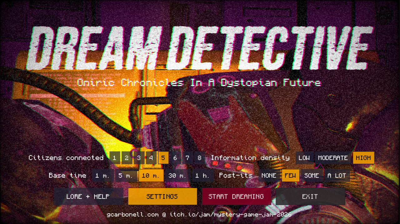 Cover image for Dream Detective (a6)