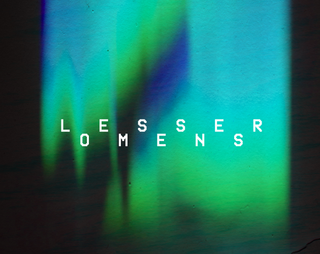 Cover image for LESSER OMENS