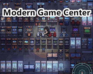 Modern Arcade Game Center Pixel Art Tileset Pack cover art