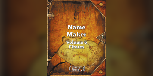 Cover image for Name Maker Volume 6 - Pirates