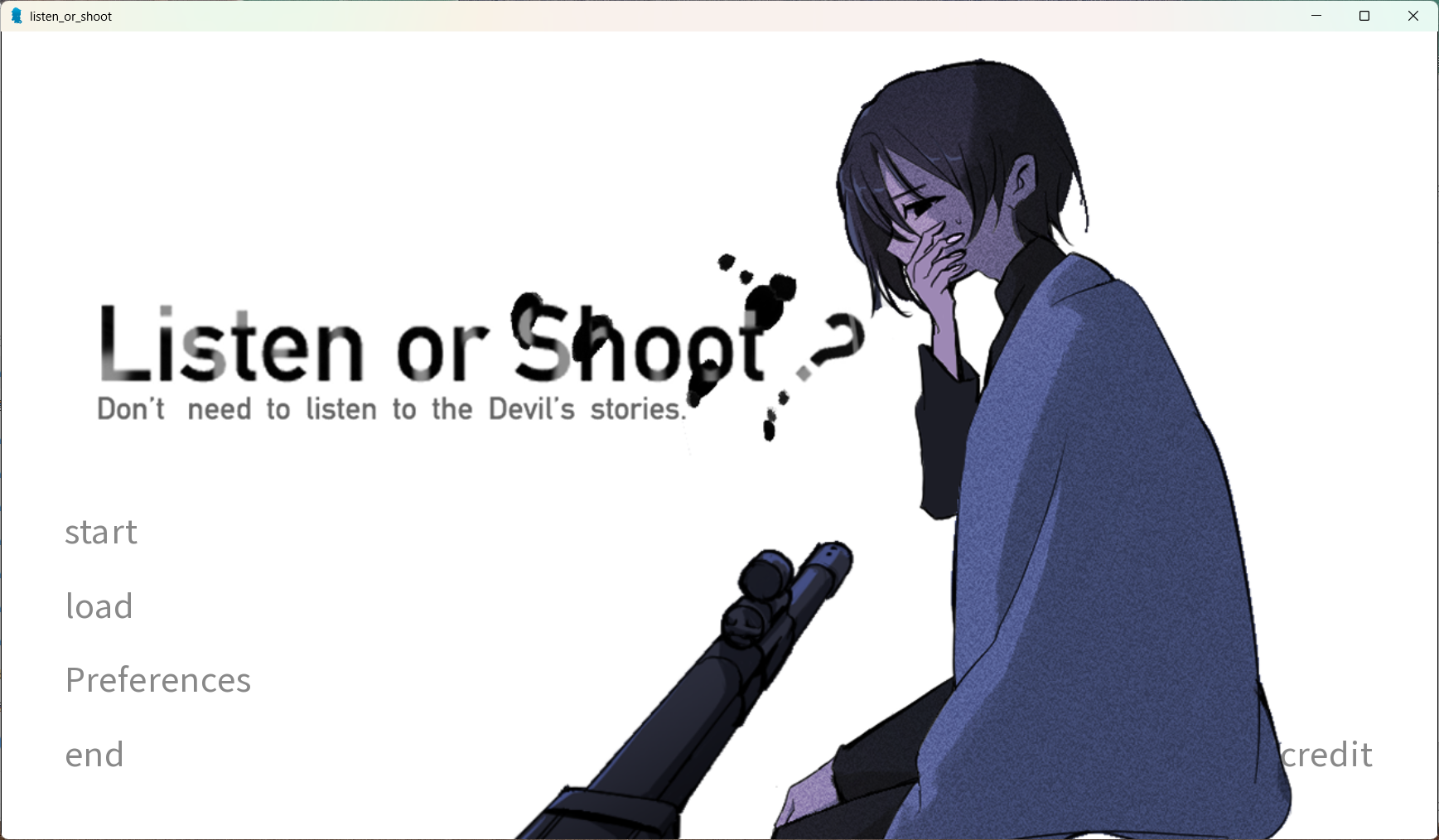 Cover image for Listen or Shoot？