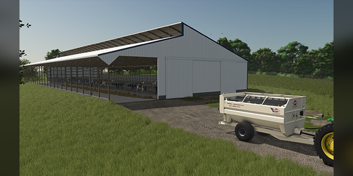 Cover image for FS 25 80x190ft Freestall Barn