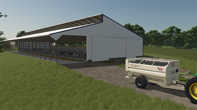 Cover image for FS 25 80x190ft Freestall Barn