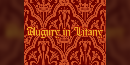 Cover image for Augury in Litany