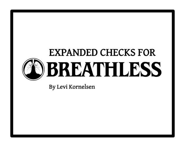 Cover image for Expanded Checks For Breathless