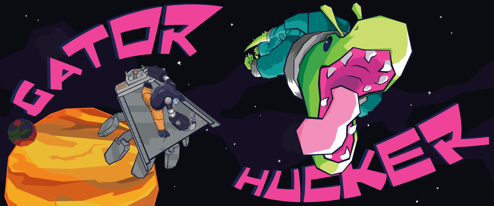 Huckar Gator Hucker by Gatorilla Games