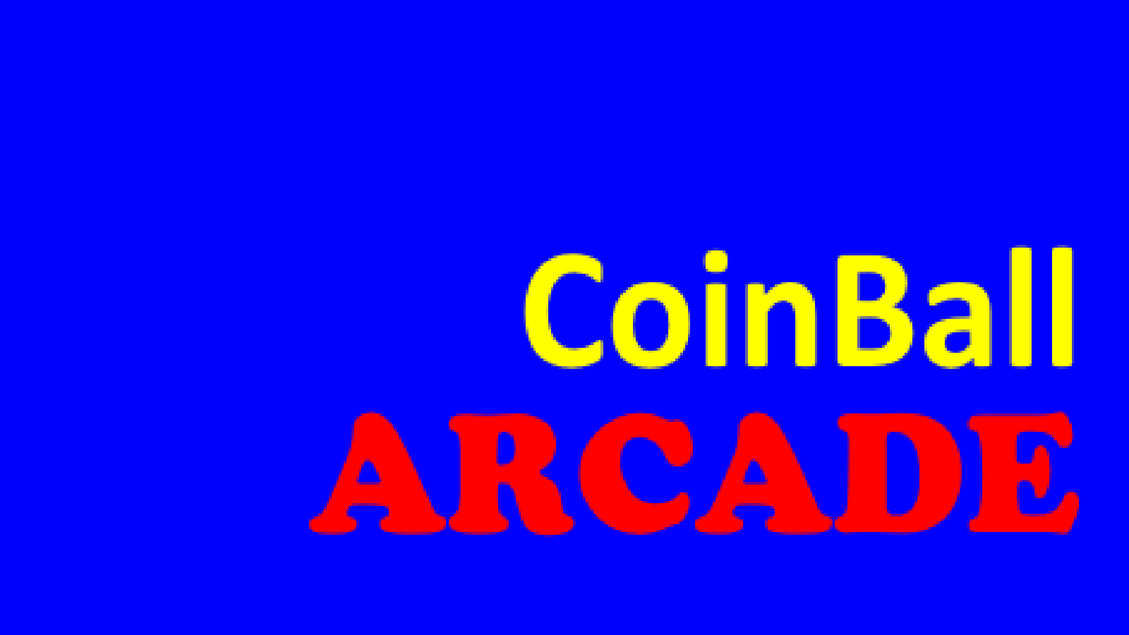 CoinBall™ Arcade