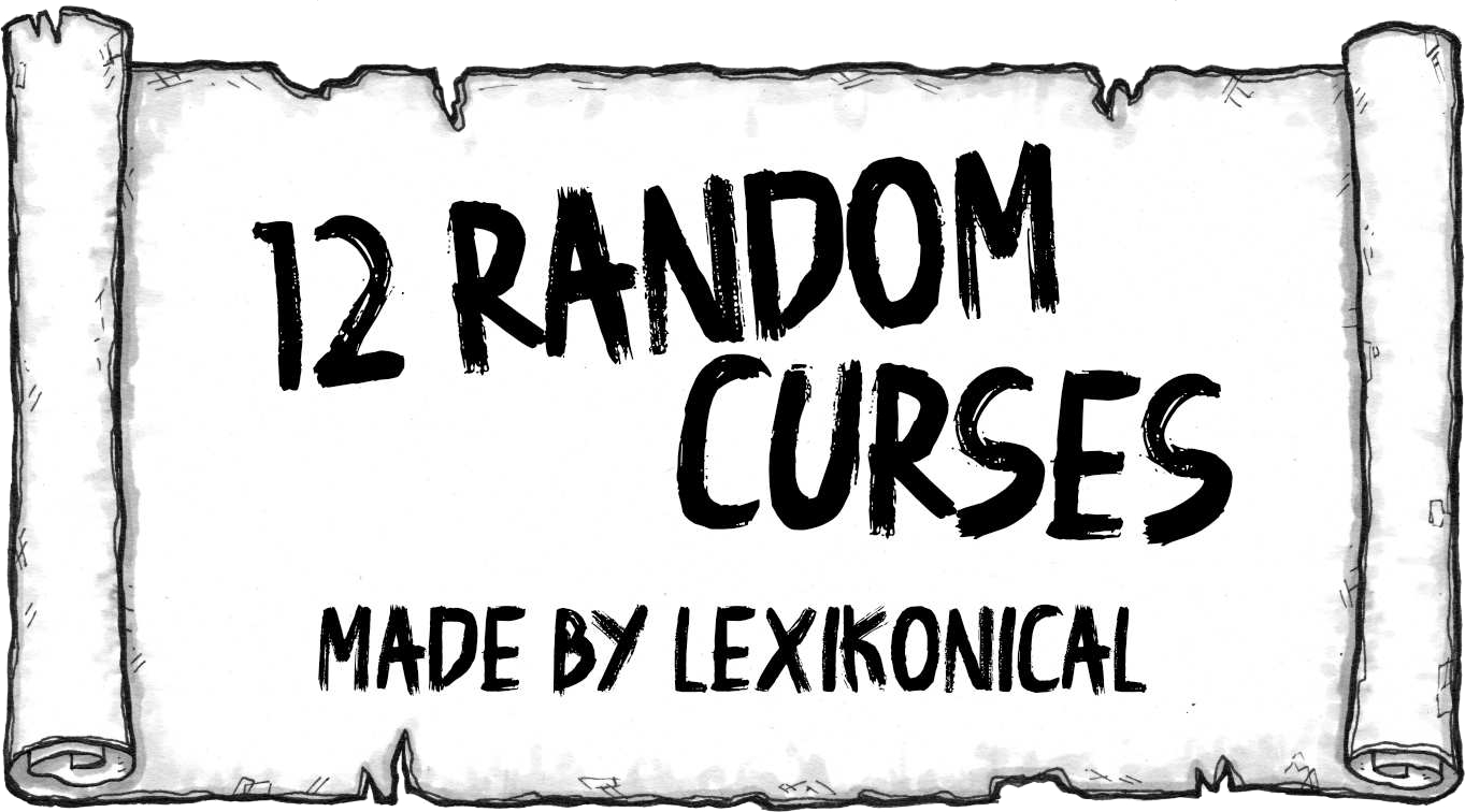 12 random curses