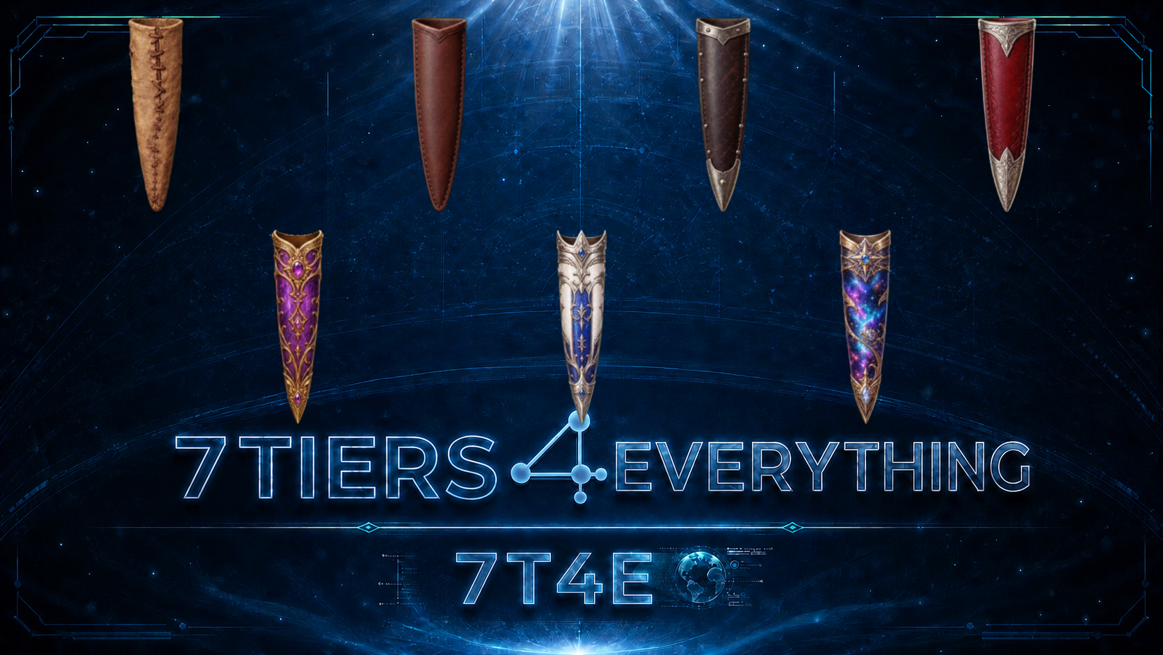 7T4E - Dagger Sheaths