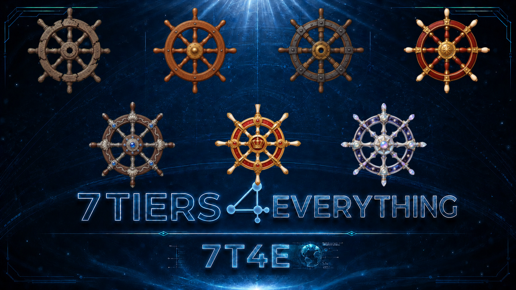 7T4E - Ship Wheels