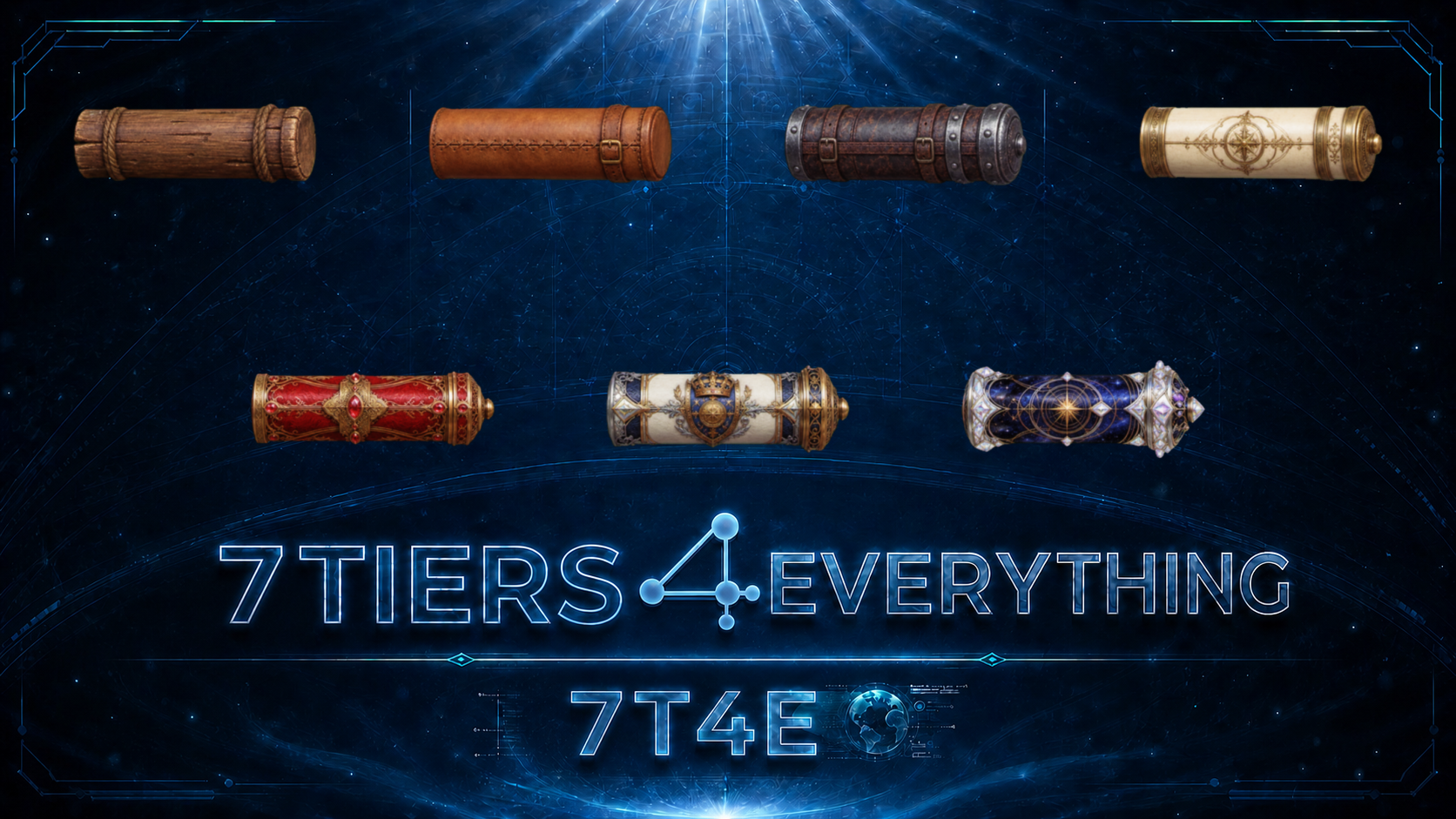 7T4E - Magic Scroll Cases