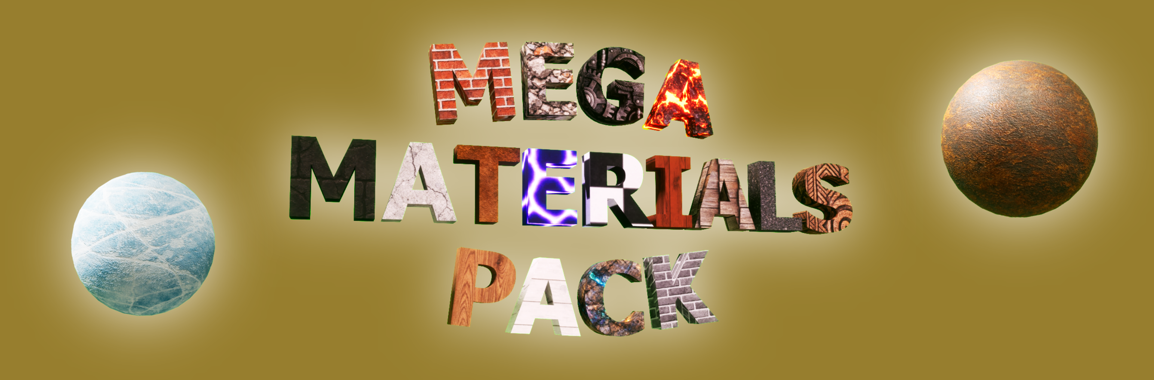 Mega 3D Materials Pack