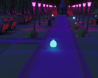 Neon Park Cleanup Adventure (Unreal)